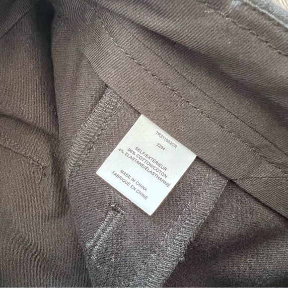 Derek Lam 10 Crosby Delos Cropped Wide-Leg Sailor Pants in black womens size‎ 4 - Picture 7 of 8